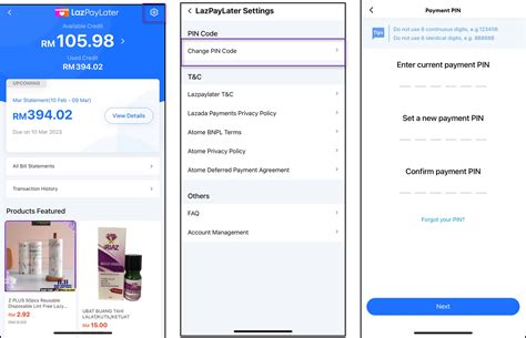 Managing Your LazPayLater Account .